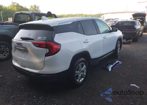 2018 GMC Terrain Sle из США, поврежденный, VIN 3GKALMEV0JL328177